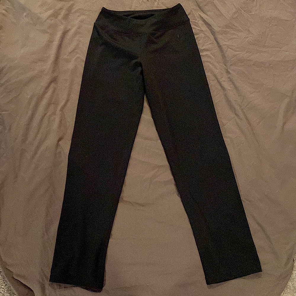 Champion women’s straight leg workout pants black size medium